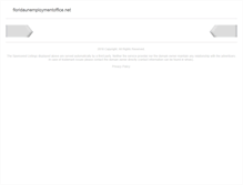 Tablet Screenshot of floridaunemploymentoffice.net